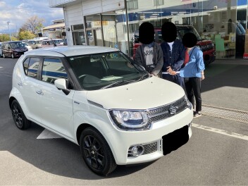 K様　イグニスのご納車おめでとうございます